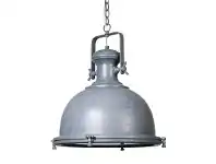 LivingStyles Gaia Industrial Steel Pendant Light offer