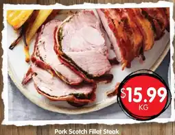 Spudshed Pork Scotch Fillet Steak offer
