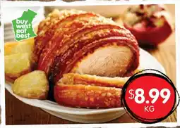 Spudshed Bacon Wrapped Pork Roast offer