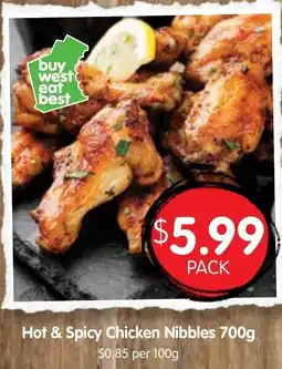 Spudshed Hot & Spicy Chicken Nibbles offer
