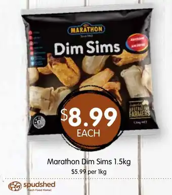 Spudshed Marathon Dim Sims offer
