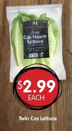 Spudshed Twin Cos Lettuce offer