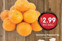 Spudshed Mandarines Prepacked offer