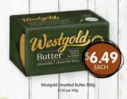 Spudshed Westgold Unsalted Butter offer