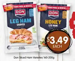 Spudshed Don Sliced Ham Varieties offer