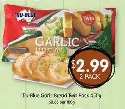 Spudshed Tru-Blue Garlic Bread Twin Pack offer