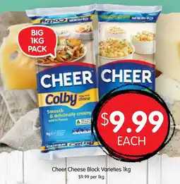 Spudshed Cheer Cheese Block Varieties offer