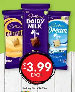 Spudshed Cadbury Blocks offer