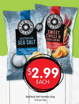 Spudshed Red Rock Deli Varieties offer