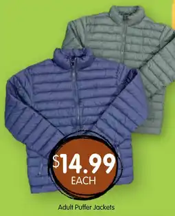 Spudshed Adult Puffer Jackets offer