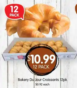 Spudshed Bakery Du Jour Croissants offer