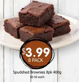 Spudshed Spudshed Brownies offer