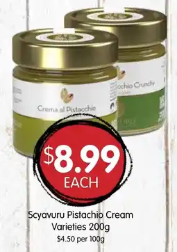 Spudshed Scyavuru Pistachio Cream Varieties offer
