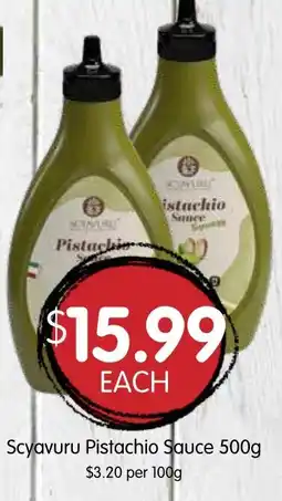 Spudshed Scyavuru Pistachio Sauce offer