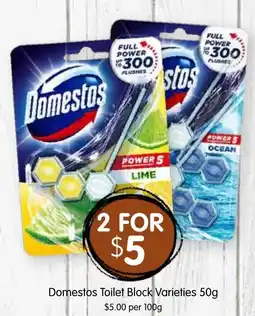 Spudshed Domestos Toilet Block Varieties offer