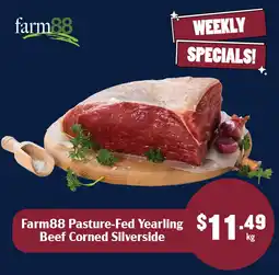 Tasman Butchers Farm88 Pasture-Fed Yearling Beef Corned Silverside offer