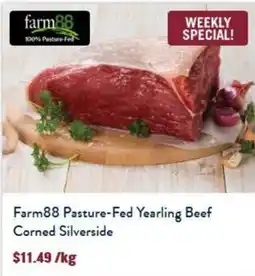 Tasman Butchers Farm88 Pasture-Fed Yearling Beef Corned Silverside offer
