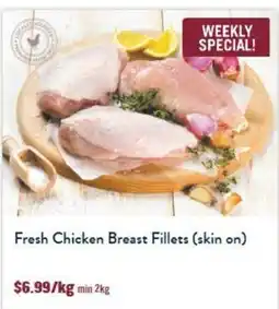 Tasman Butchers Fresh Chicken Breast Fillets (skin on) offer
