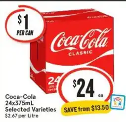IGA Coca-Cola Classic offer