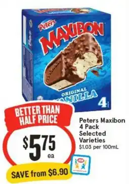 IGA Peters Maxibon Selected Varieties offer