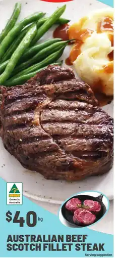 IGA Australian Beef Scotch Fillet Steak offer