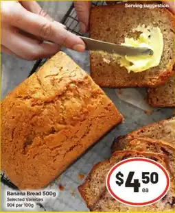 IGA Banana Bread offer