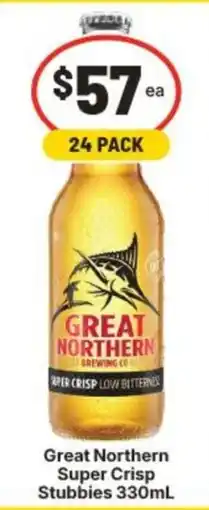 IGA Great Northern Super Crisp Stubbies offer