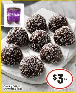 IGA Country Delight Snowballs offer