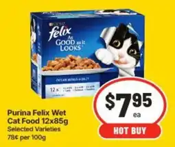 IGA Purina Felix Wet Cat Food offer