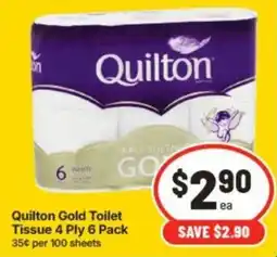 IGA Quilton Gold Toilet Tissue offer