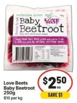 IGA Love Beets Baby Beetroot offer
