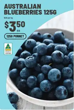 IGA Australian Blueberries offer