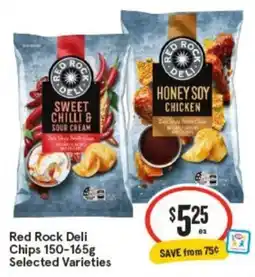 IGA Red Rock Deli Chips Selected Varieties offer