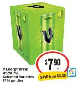 IGA V Energy Drink offer