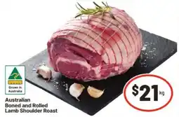 IGA Australian Boned and Rolled Lamb Shoulder Roast offer