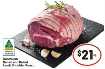 IGA Australian Boned and Rolled Lamb Shoulder Roast offer