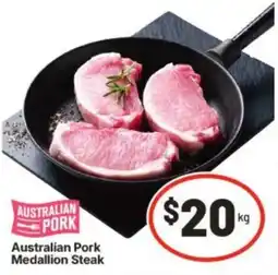 IGA Australian Pork Medallion Steak offer