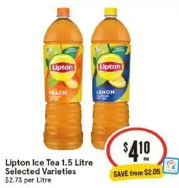 IGA Lipton Ice Tea Selected Varieties offer