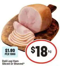 IGA Deli Leg Ham offer