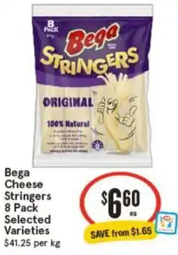 IGA Bega Cheese Stringers offer
