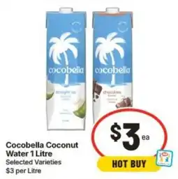 IGA Cocobella Coconut Water offer
