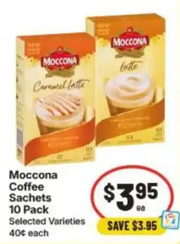 IGA Moccona Coffee Sachets offer