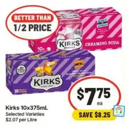 IGA Kirks Selected Varieties offer