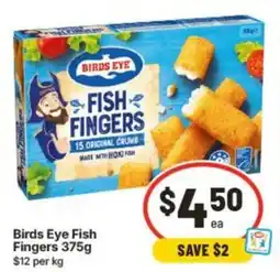 IGA Birds Eye Fish Fingers offer