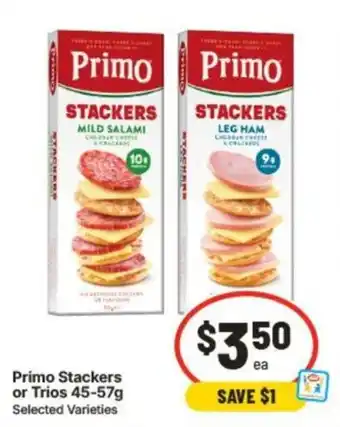 IGA Primo Stackers offer