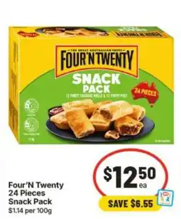 IGA Four'n Twenty Snack Pack offer