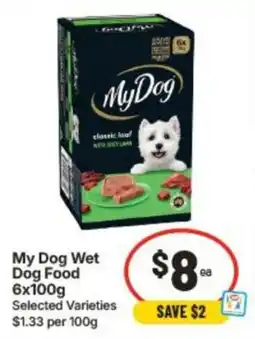 IGA My Dog Wet Dog Food offer