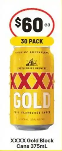 IGA XXXX Gold Block offer
