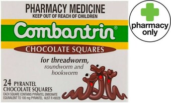 Priceline Combantrin® 24 Chocolate Squares offer