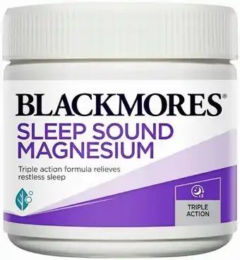 Priceline Blackmores Sleep Sound Magnesium Powder offer